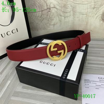 Gucci Belts 4.0CM Width 020